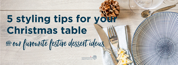 5 tips for styling your Christmas table +  festive recipes