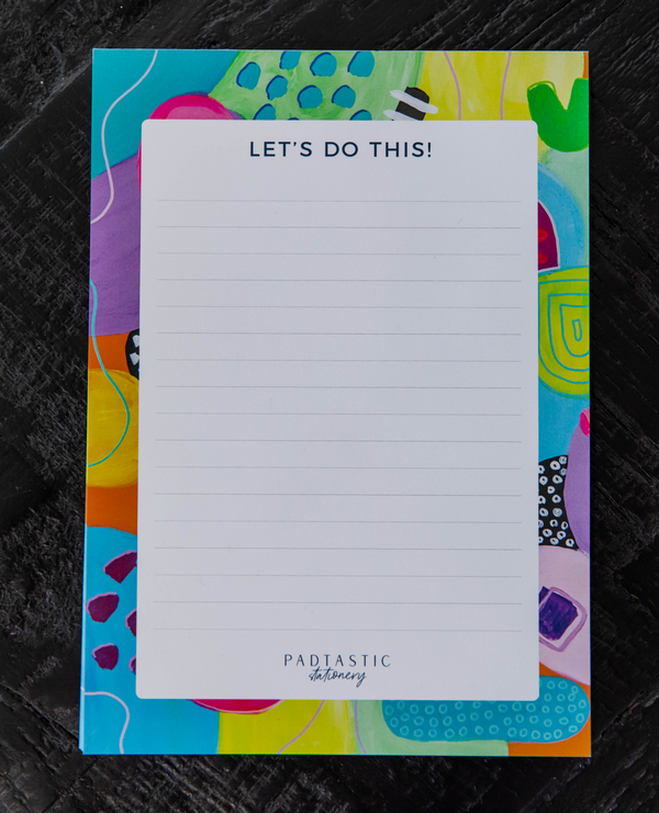 A Colourful Reminder Notepad