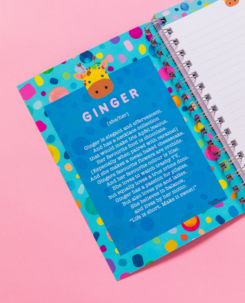 Ginger A5 Notebook