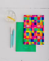 Rainbow Gingham Petite Notebooks