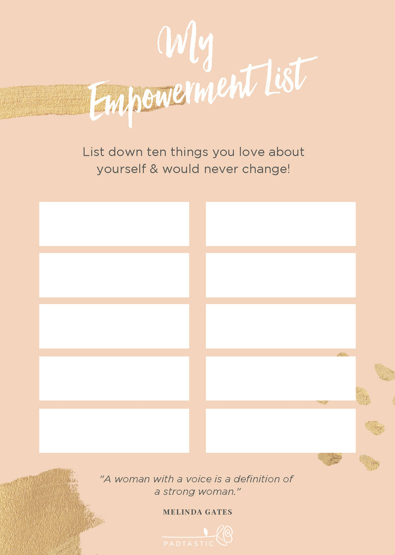 Empowerment List