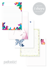 Insect Mixed Design Notepad [Lined]